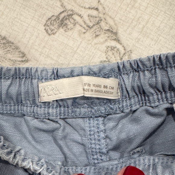 Blue Zara Kids Shorts - Picture 4 of 4